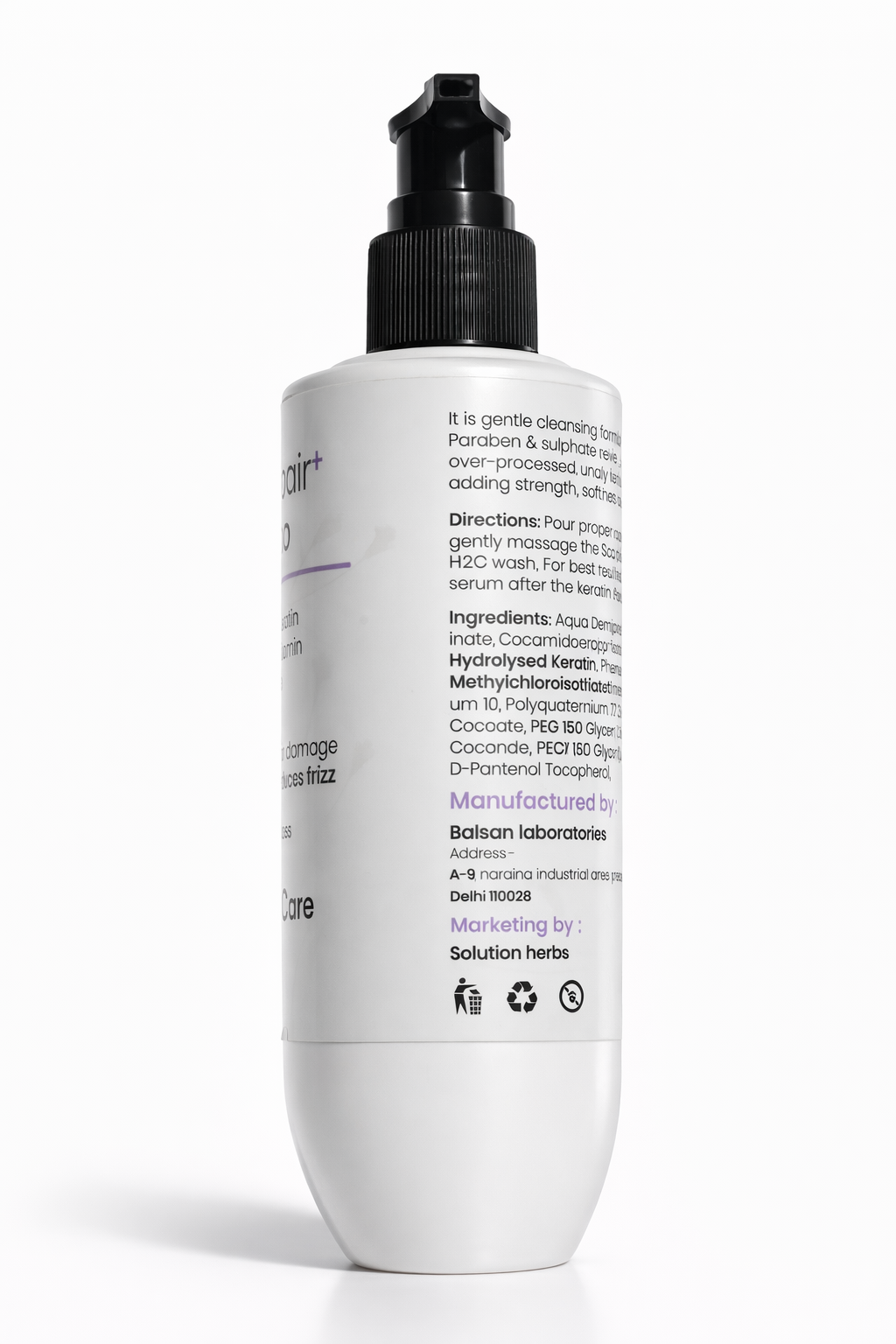 Total Repair Keratin Shampoo