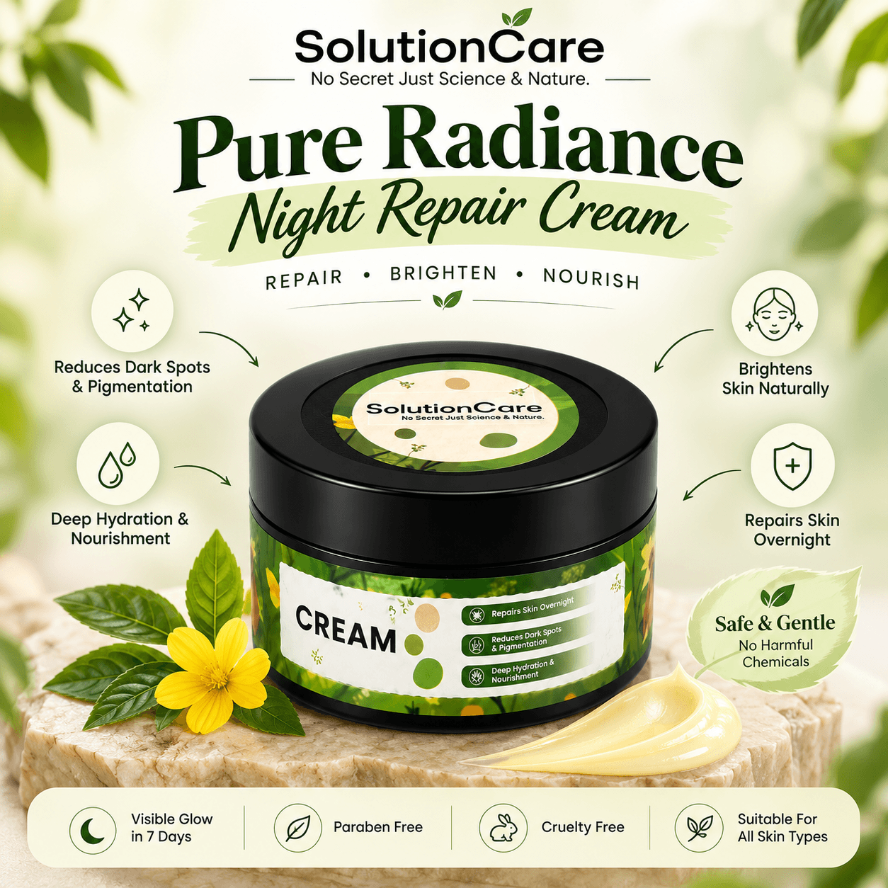 Pure Radiance Night Repair Cream