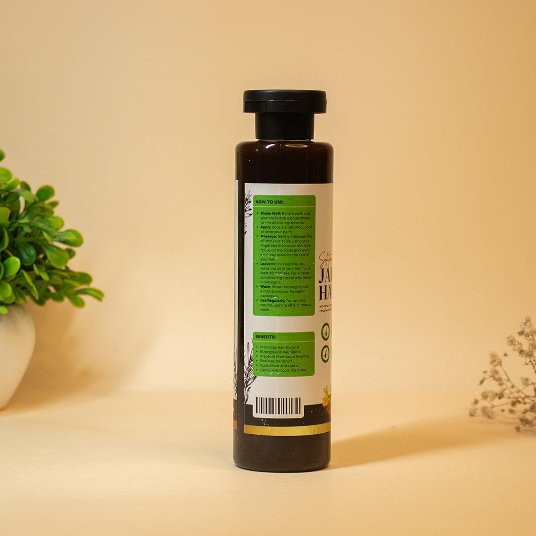 Jadibuti Hair Oil – 100% Natural Ayurvedic Hair Oil